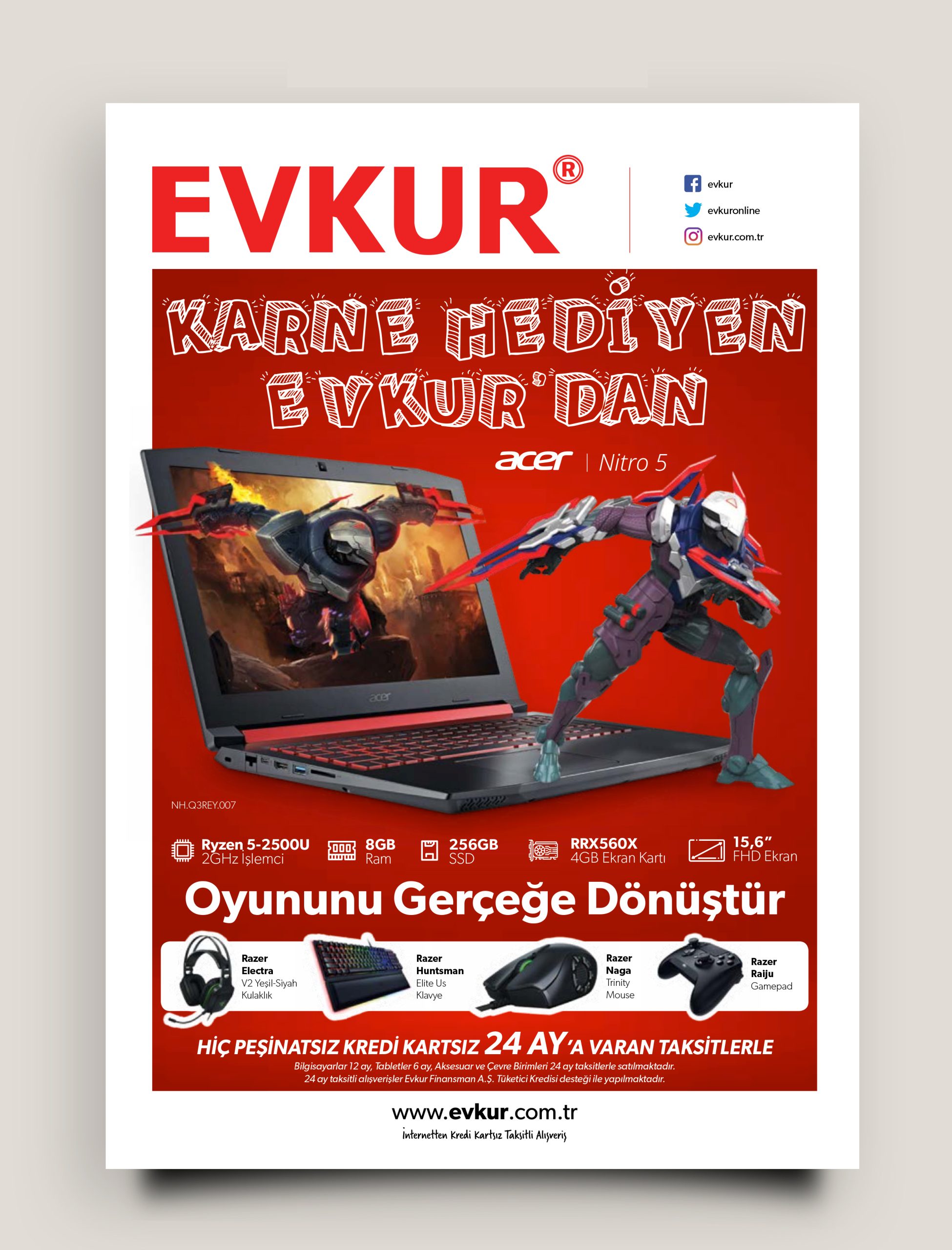 Evkur Karne Hediyesi Katalogu