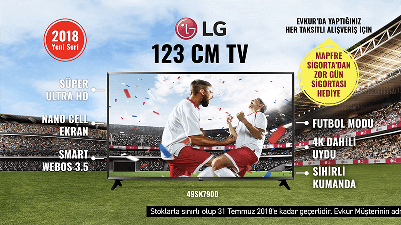 LG 123cm TV Reklamı